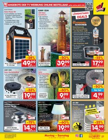 Sonnenschirm im Netto Marken-Discount Prospekt "Aktuelle Angebote" mit 60 Seiten (Braunschweig)