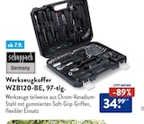 Werkzeugkoffer WZB120-BE, 97-tlg. von Scheppach im aktuellen ALDI SÜD Prospekt für 34,99 €