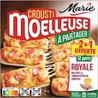 Pizza crousti moelleuse à partager royale surgelée - MARIE - Intermarché à Noisy-le-Grand Pizza crousti moelleuse à partager royale surgelée - MARIE en promo chez Intermarché Noisy-le-Grand à 6,99 €