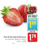 Erdbeeren Angebote von Gut & Günstig bei E center Neunkirchen für 1,49 €