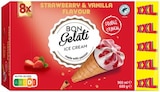 Cônes fraise vanille XXL - Bon Gelati en promo chez Lidl Antibes à 2,25 €