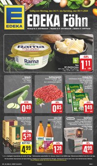 EDEKA Prospekt Wir lieben Lebensmittel! mit  Seiten in Mainleus und Umgebung