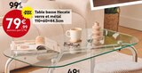 Table basse Hecate en promo chez Maxi Bazar Asnières-sur-Seine à 79,99 €