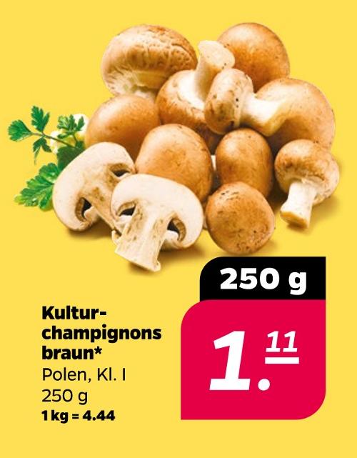 Kulturchampignons braun