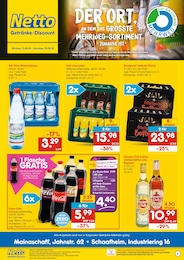 Netto Marken-Discount Prospekt für Groß Umstadt mit 2 Seiten Der aktuelle Netto Marken-Discount Prospekt "DER ORT, AN DEM DU IMMER AUSGEZEICHNETE PREISE FINDEST." mit Seiten (Groß Umstadt)