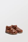 Sandales en cuir bébé en promo chez Monoprix Montreuil Bagnolet à 16,49 €