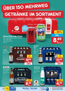 Coca Cola im aktuellen Netto Marken-Discount Prospekt (Langenhagen) Coca Cola im Netto Marken-Discount Prospekt "Aktuelle Angebote" mit 71 Seiten (Langenhagen)
