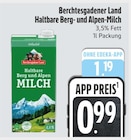 Haltbare Berg- und Alpen-Milch im E xpress Prospekt Haltbare Berg- und Alpen-Milch von Berchtesgadener Land im aktuellen E xpress Prospekt für 0,99 €