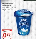 Naturjoghurt 1,5 % Fett bei GLOBUS im Prospekt "" für 0,89 €