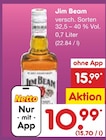 Bourbon Angebote von Jim Beam bei Netto Marken-Discount Haltern am See für 10,99 €