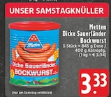 Dicke Sauerländer Bockwurst bei E center im Werdohl Prospekt für 3,33 €