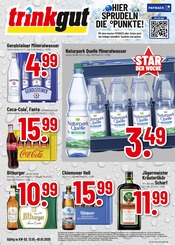 Trinkgut Discounter Prospekt der aktuellen Woche mit 10 Seiten, gültig von 13.01.2025 bis 18.01.2025, in Niedernhausen und Umgebung Aktueller Trinkgut Discounter Prospekt in Niedernhausen und Umgebung, "Aktuelle Angebote" mit 10 Seiten, 13.01.2025 - 18.01.2025