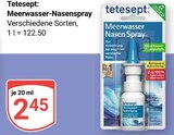 Aktuelle Nasenspray Angebote bei GLOBUS in Krefeld Aktuelles Meerwasser-Nasenspray Angebot bei GLOBUS in Krefeld ab 2,45 €