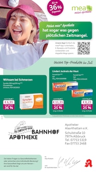 Aktueller mea - meine apotheke Prospekt "Unsere Juli-Angebote" Aktueller mea - meine apotheke Prospekt