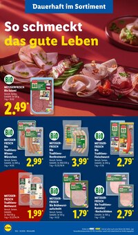 Mettwurst im aktuellen Lidl Prospekt (Frankfurt (Main)) Mettwurst im Lidl Prospekt "LIDL LOHNT SICH" mit 72 Seiten (Frankfurt (Main))