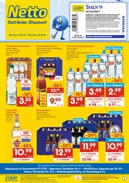 Discounter Prospekt von Netto Marken-Discount Regenstauf Netto Marken-Discount Prospekt: "DER ORT, AN DEM DU IMMER AUSGEZEICHNETE PREISE FINDEST.", 2 Seiten, 23.06.2025 - 28.06.2025