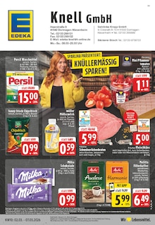 EDEKA Prospekt der Woche "Aktuelle Angebote" Seite 1, 02.03.2026 bis 07.03.2026 für Dormagen Aktueller EDEKA Prospekt "Aktuelle Angebote" Seite 1 von 26 Seiten für Dormagen