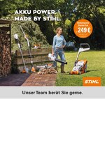 STIHL Prospekt "AKKU POWER. MADE BY STIHL.", 12 Seiten, für Breydin, 02.09.2019 - 15.12.2019 STIHL Prospekt "AKKU POWER. MADE BY STIHL.", 12 Seiten, für Breydin, 02.09.2019 - 15.12.2019