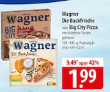 Wagner Die Backfrische oder Big City Pizza bei famila Nordost im Uetersen Prospekt für 1,99 €