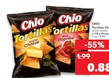 Tortillas Nacho Cheese oder Wild Paprika Angebote von Chio bei Kaufland Freiburg für 0,88 €