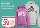 Damen-Hoodie im Angebot bei GLOBUS in Erfurt Damen-Hoodie Angebote von Adidas bei GLOBUS Erfurt für 39,99 €