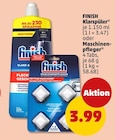 Klarspüler oder Maschinenpfleger von Finish für 3,99 € bei Penny im Angebot Klarspüler oder Maschinenpfleger von Finish im aktuellen Penny Prospekt