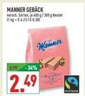 Gebäck im Angebot bei Marktkauf in Gelsenkirchen Gebäck Angebote von Manner bei Marktkauf Gelsenkirchen für 2,49 €