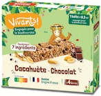 Barres de céréales Cacahuète - VIVANTS! à 2,06 € dans le catalogue Intermarché Super