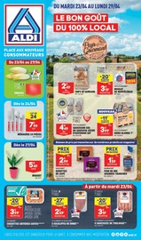 Alimentation Angebote im Prospekt "LE BON GOÛT DU 100% LOCAL" von Aldi auf Seite 1