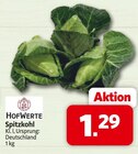 Spitzkohl bei Markant Nordwest im Prospekt  für 1,29 €
