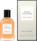 Amber Breeze Eau de Parfum im dm-drogerie markt Prospekt Amber Breeze Eau de Parfum von DAVID BECKHAM im aktuellen dm-drogerie markt Prospekt für 16,95 €