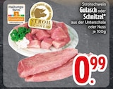 Gulasch von STROH SCHWEIN im aktuellen EDEKA Prospekt für 0,99 €