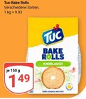 Bake Rolls Knoblauch im Angebot bei GLOBUS in Erfurt Bake Rolls Knoblauch Angebote von Tuc bei GLOBUS Erfurt für 1,49 €