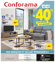 Conforama Catalogue "Conforama", 24 pages, Saint-Genis-Laval,  13/02/2024 - 11/03/2024