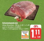 Schweinekammbraten Angebote bei E center Nürnberg für 1,11 €