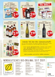 Bier Angebot im aktuellen Erdkorn Biomarkt Prospekt auf Seite 6