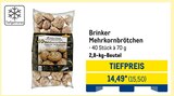 Aktuelles Mehrkornbrötchen Angebot bei METRO in Krefeld ab 15,50 €