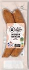 Saucisses de Montbéliard IGP cuites - U dans le catalogue U Express