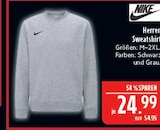Herren Sweatshirt Angebote von Nike bei Marktkauf Bautzen für 24,99 €