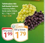 Aktuelle Weintrauben Angebote bei GLOBUS in Bochum Aktuelles Tafeltrauben-Mix Angebot bei GLOBUS in Bochum ab 1,79 €