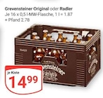 Aktuelle Radler Angebote bei GLOBUS in Erfurt Aktuelles Original Angebot bei GLOBUS in Erfurt ab 14,99 €