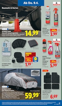 Wagenheber Angebot im Lidl Prospekt, gültig von 07.04.2026 bis 11.04.2026 Wagenheber Angebot im aktuellen Lidl Prospekt auf Seite 41