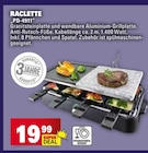 Aktuelles Raclette PD-4911 Angebot bei Marktkauf in Ulm ab 19,99 €