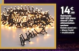 Guirlande 240 led blanc chaud l.11m dans le catalogue Maxi Bazar