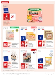 Offre Jambon de poulet dans le catalogue Auchan Supermarché du moment à la page 10