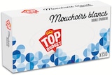 Boîte mouchoirs blancs double épaisseur - TOP BUDGET dans le catalogue Intermarché Express
