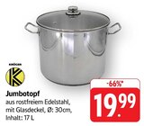 Jumbotopf Angebote von Krüger bei E center Kirchheim für 19,99 €