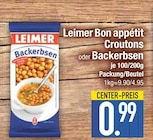 Bon appétit Croutons oder Backerbsen von Leimer im aktuellen EDEKA Prospekt für 0,99 €