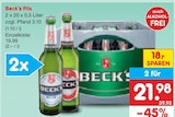 Pils von Beck's für 21,98 € bei Netto Marken-Discount im Angebot Pils von Beck's im aktuellen Netto Marken-Discount Prospekt