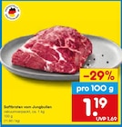 Saftbraten vom Jungbullen im Angebot bei Netto Marken-Discount in Bergheim Saftbraten vom Jungbullen Angebote bei Netto Marken-Discount Bergheim für 1,19 €